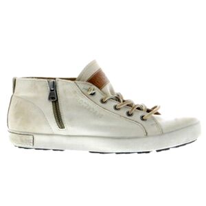 ORIGINAL BLACKSTONE Leather Sneaker JL24 Zip Ankle Stone 7 Grunge Urban